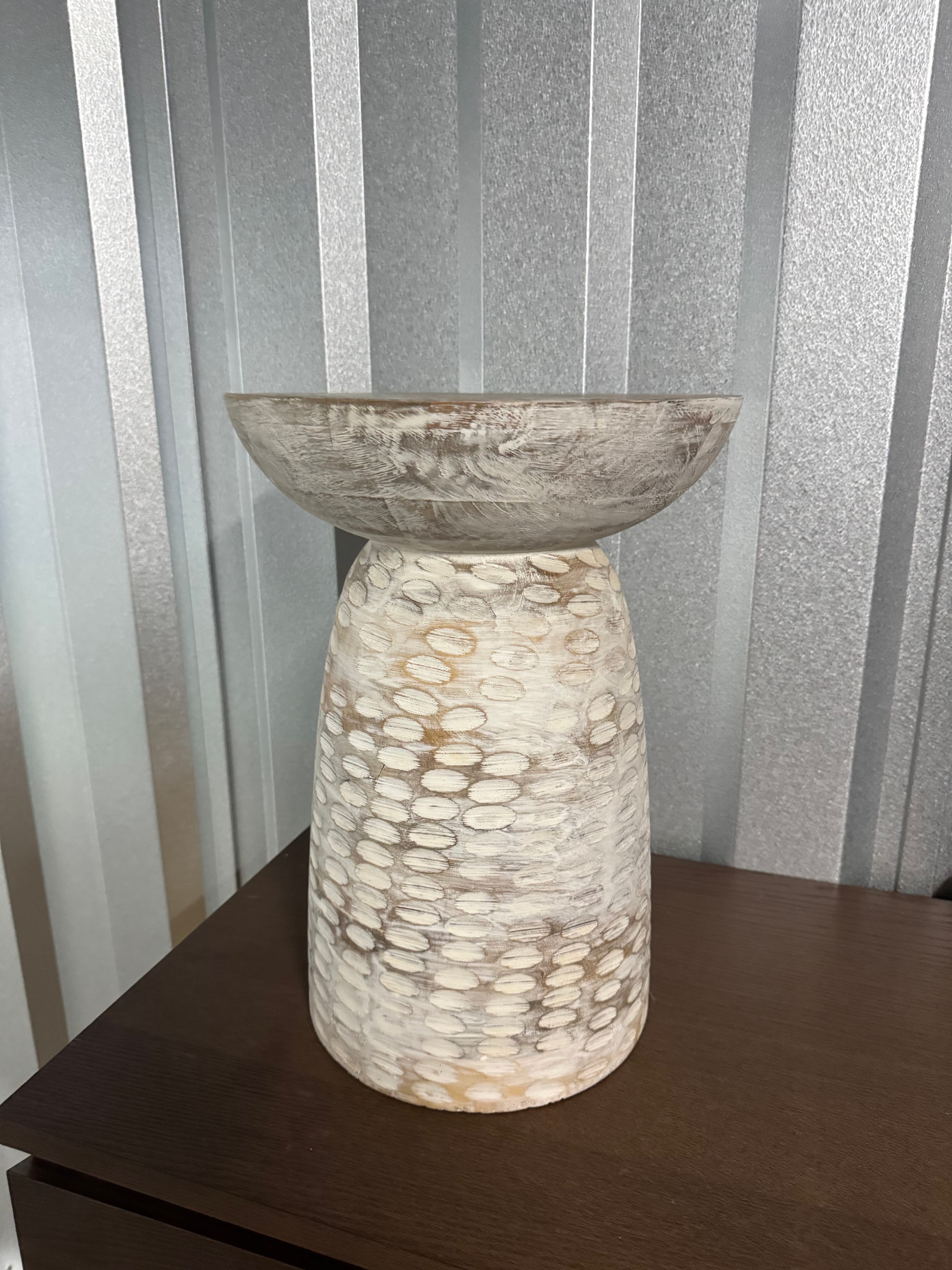 Decorative Wooden Vase