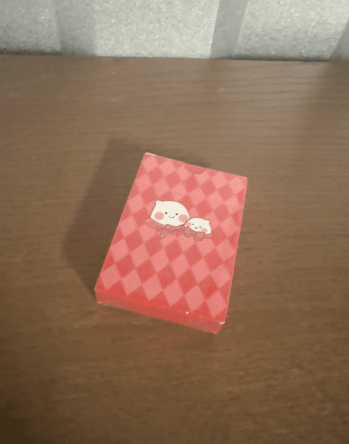 Red Cute Design Playing Cards