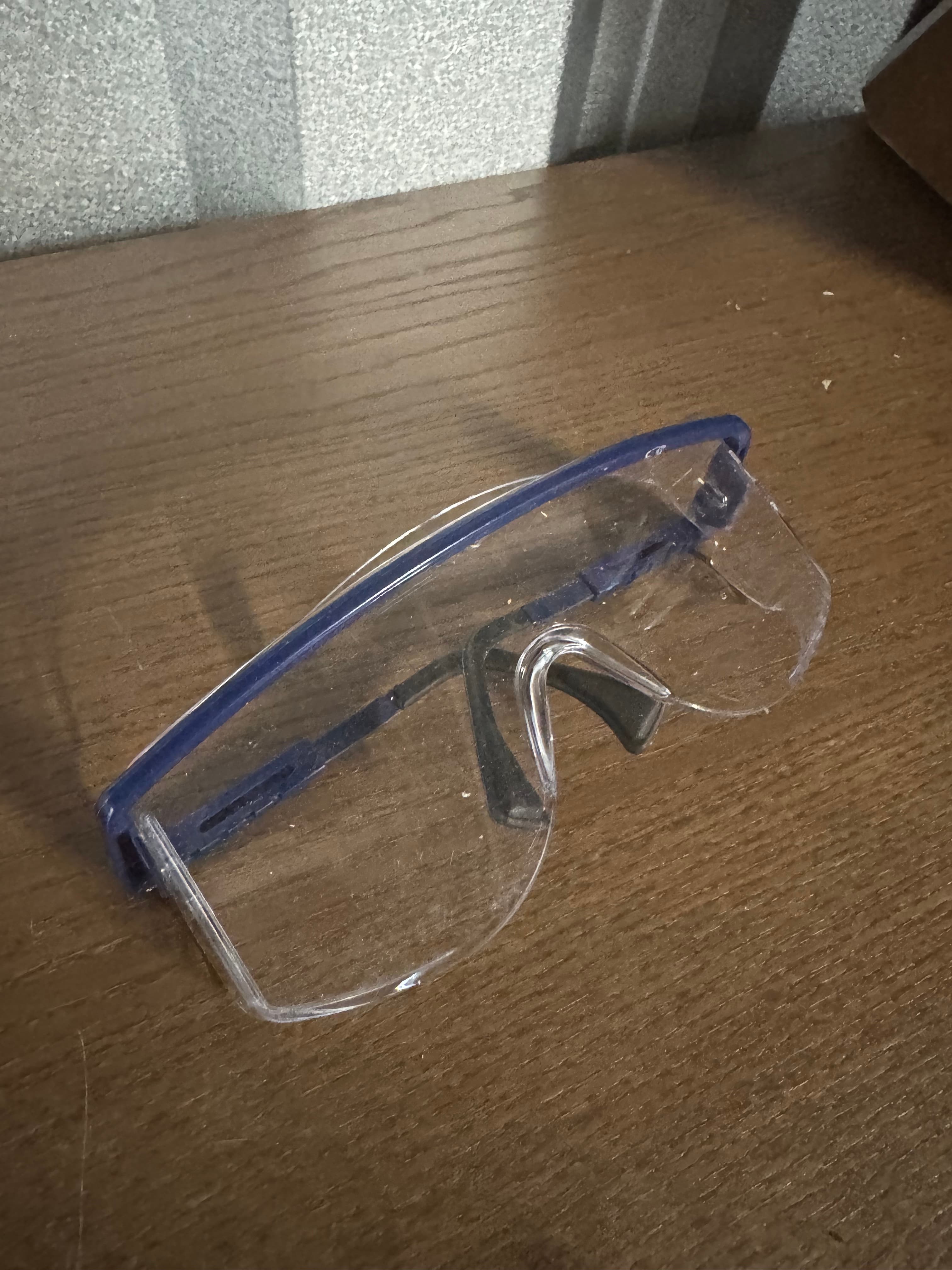 Safety Glasses (Blue Trim)