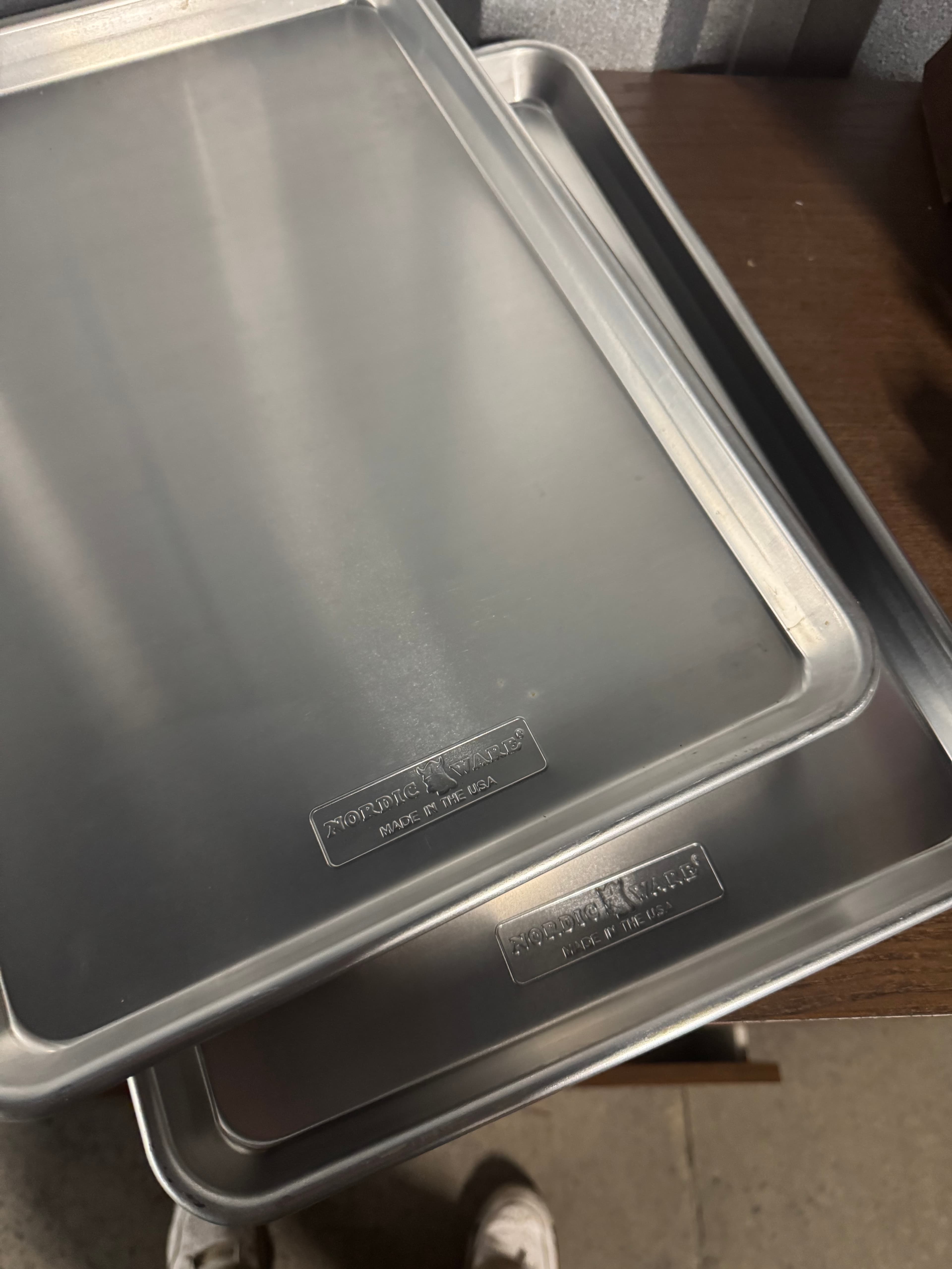 2 Nordic Ware Baking Sheets