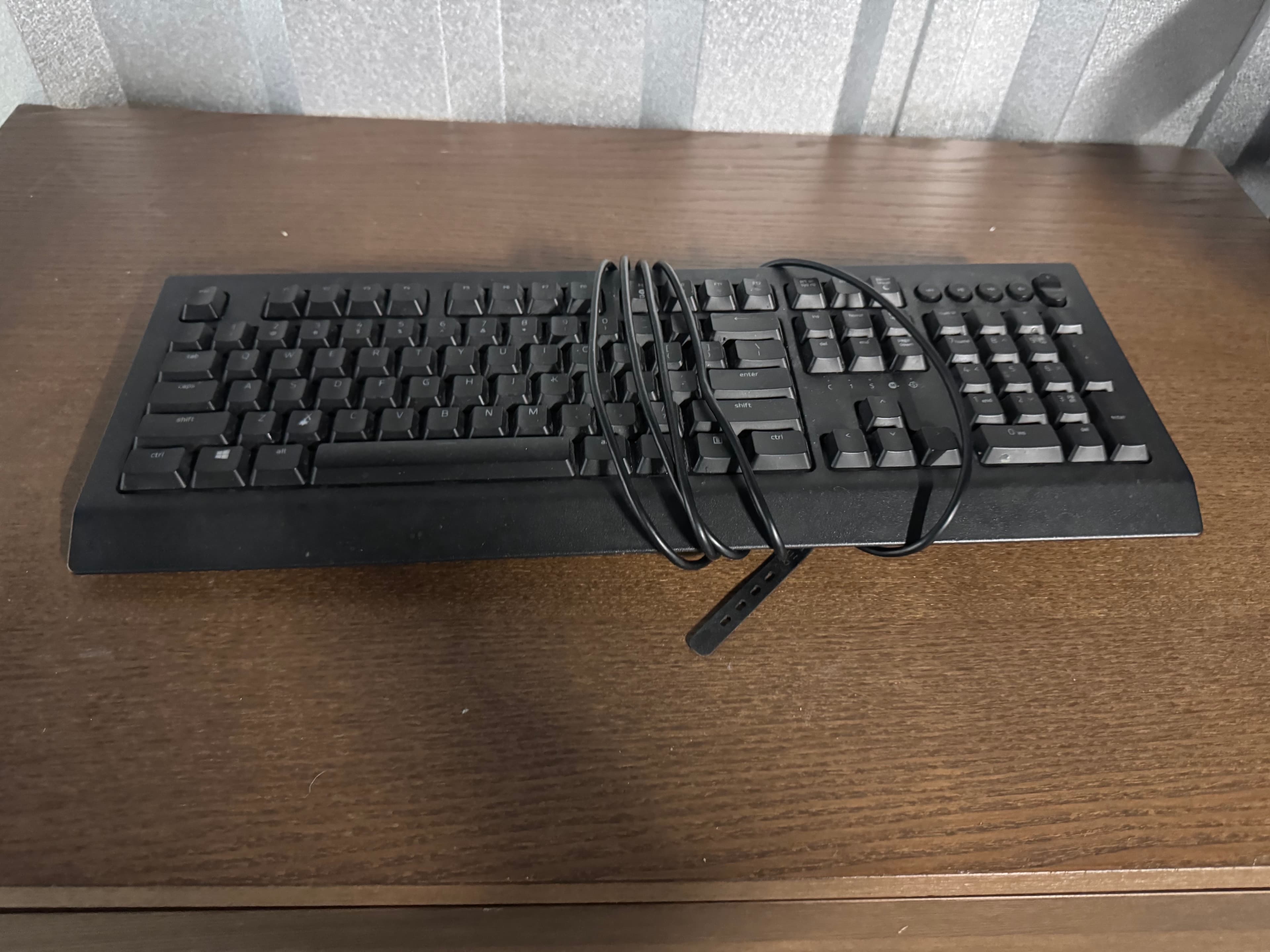 Black Razer Cynosa V2 Keyboard