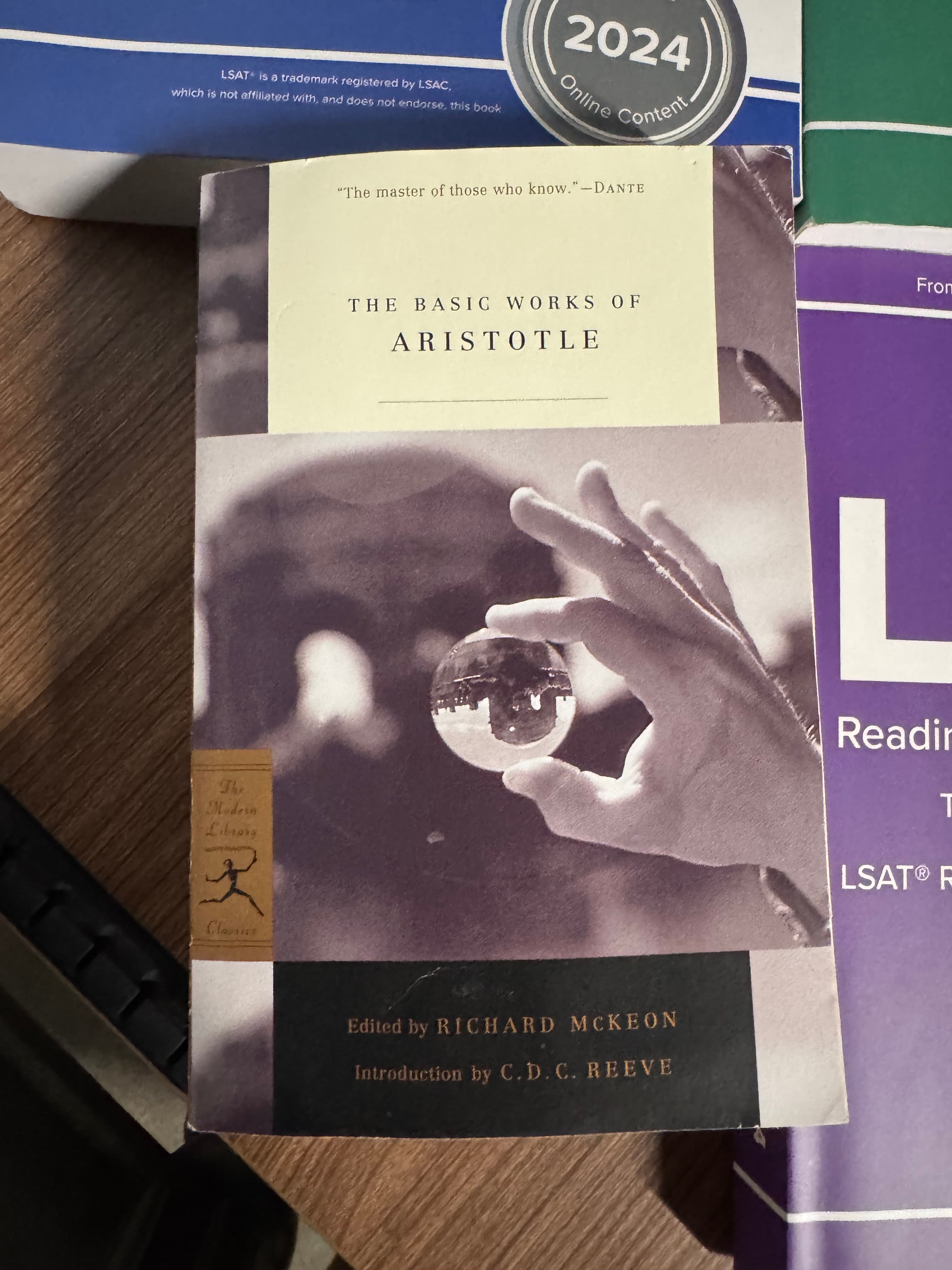 The Basic Works of Aristotle (Edited by Richard McKeon)