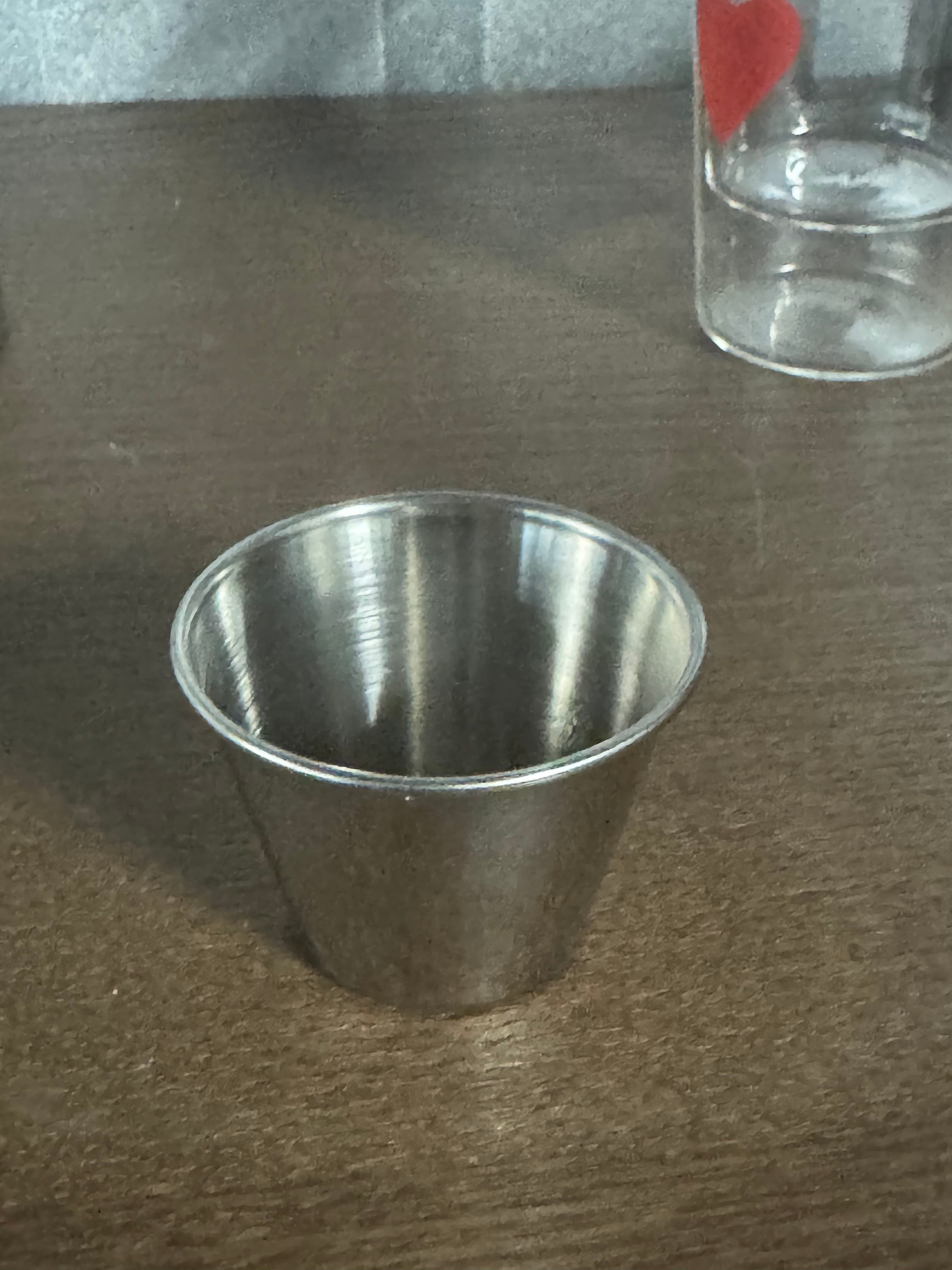 Metal Condiment/Measuring Cup