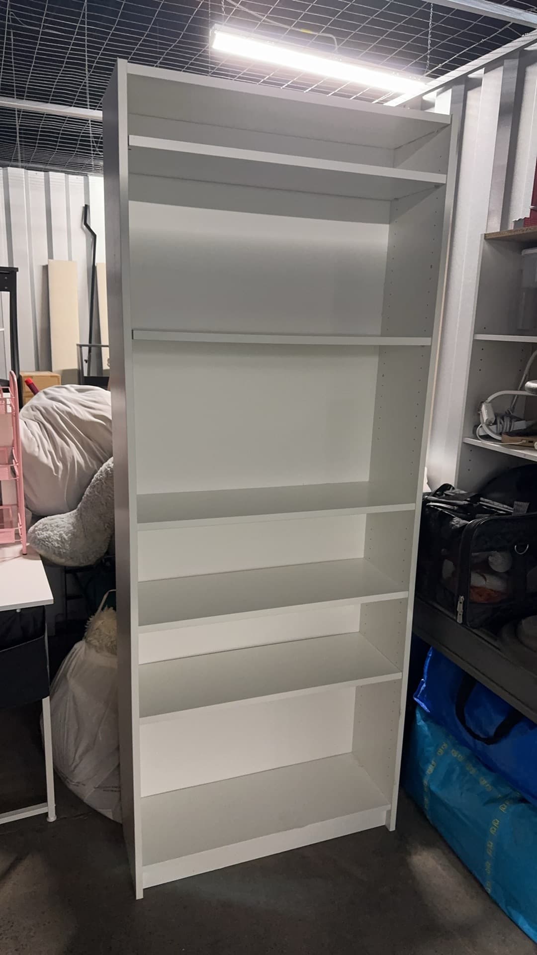 White Bookshelf