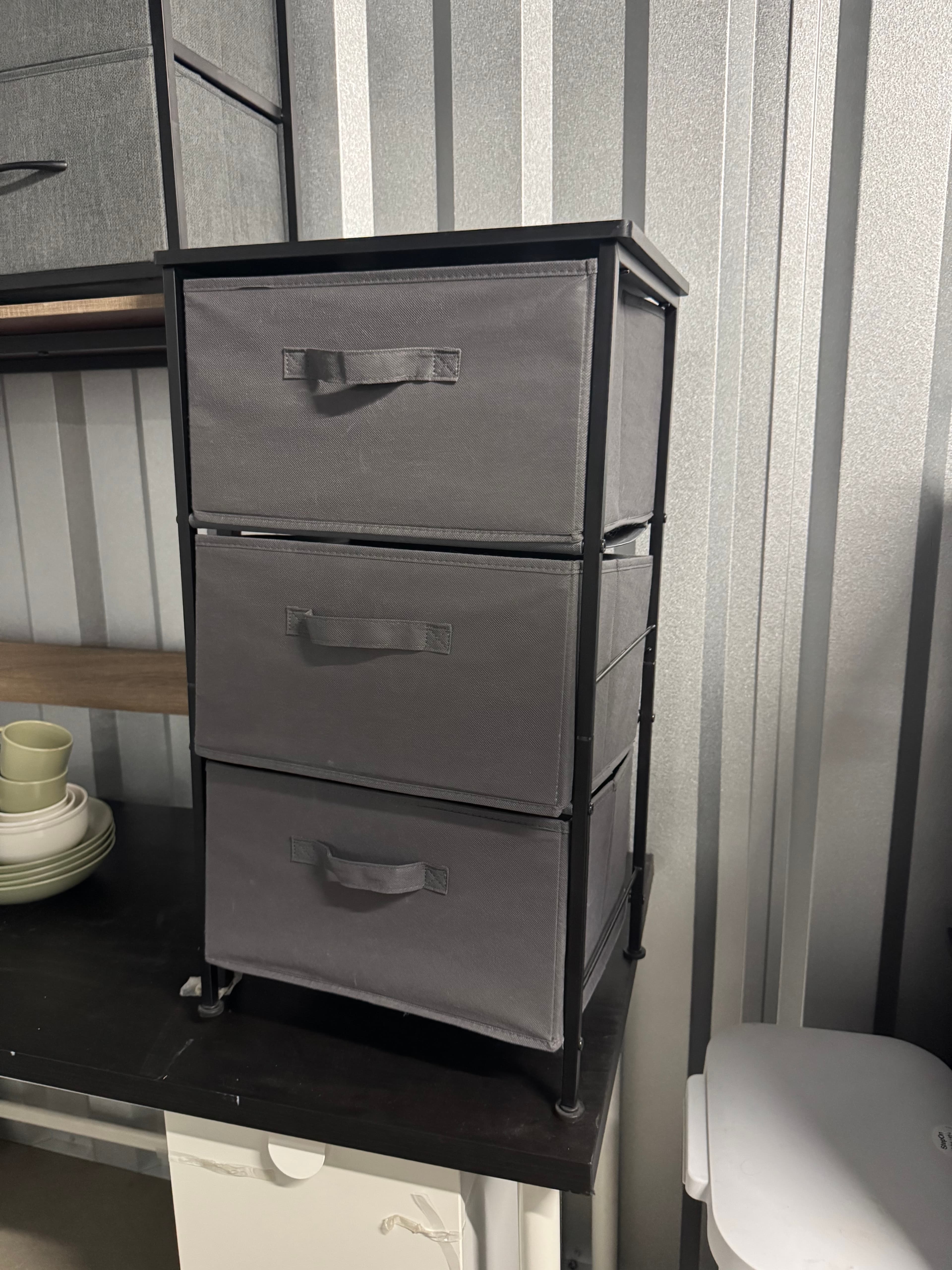 3-Drawer Fabric Storage Organizer