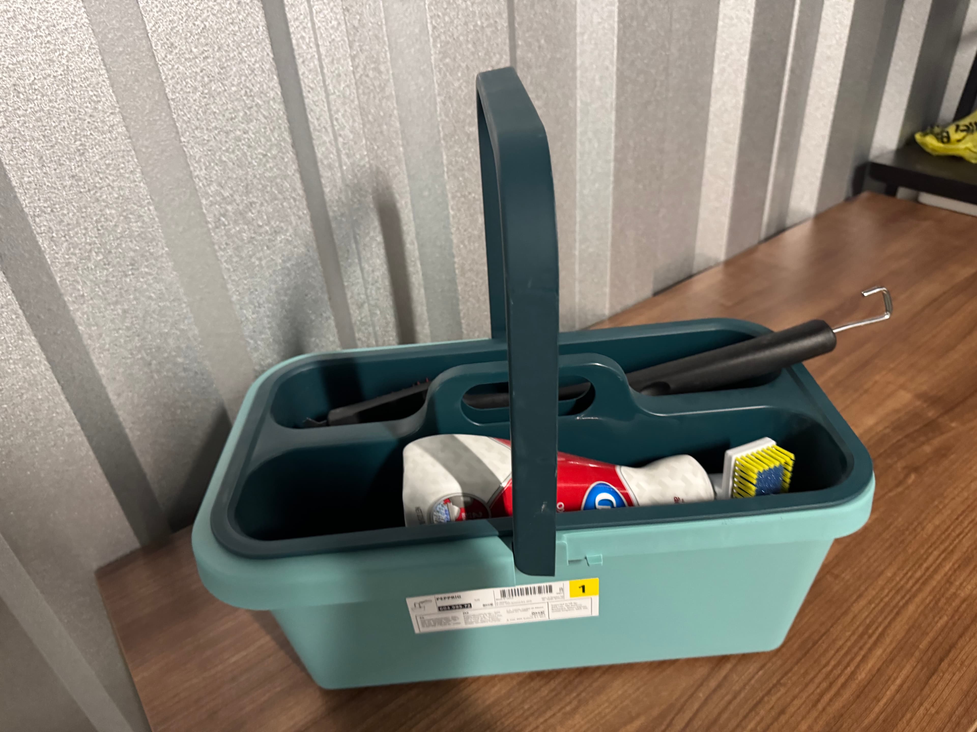 IKEA Cleaning Caddy with Supplies