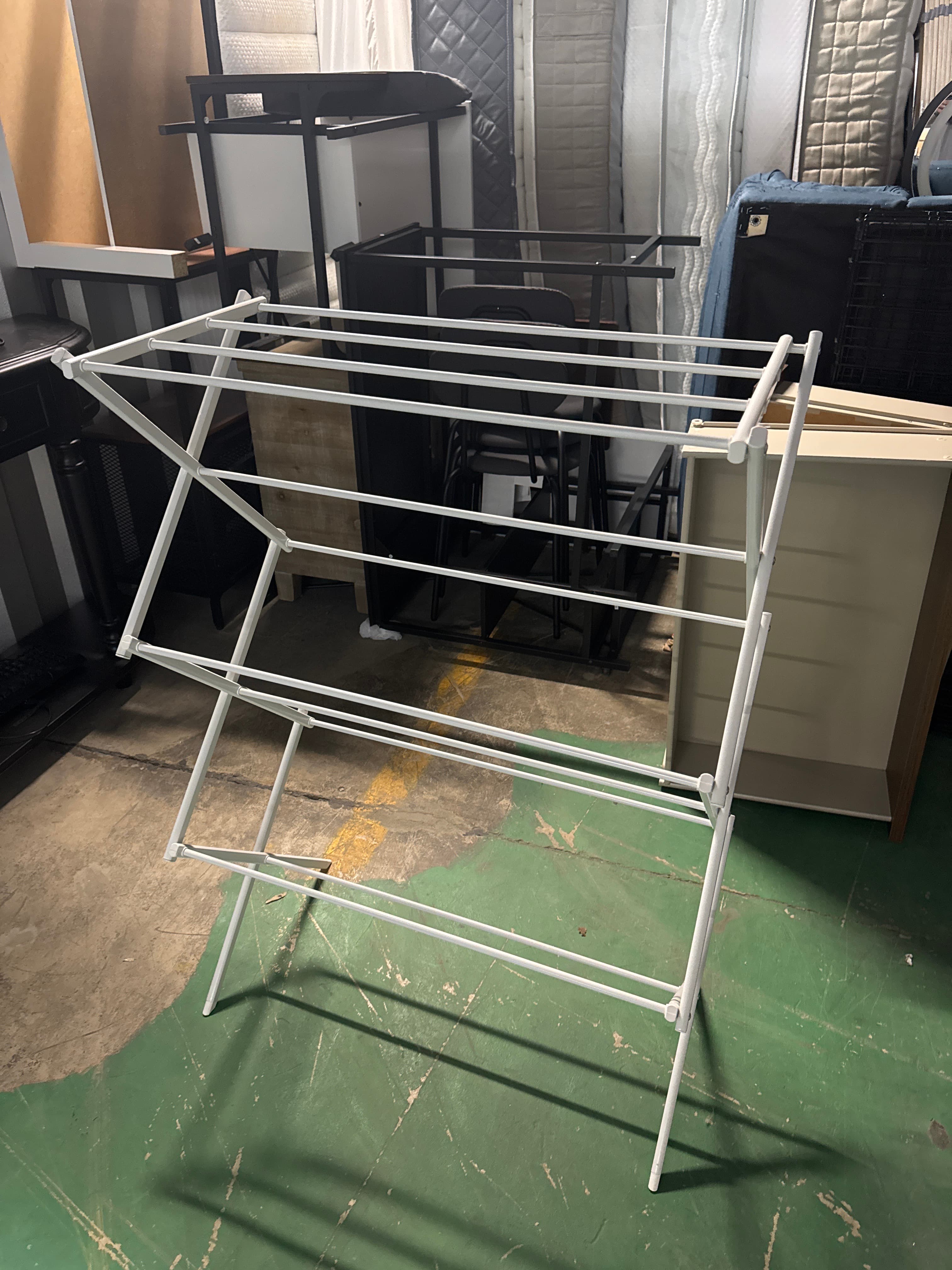 White Foldable Drying Rack