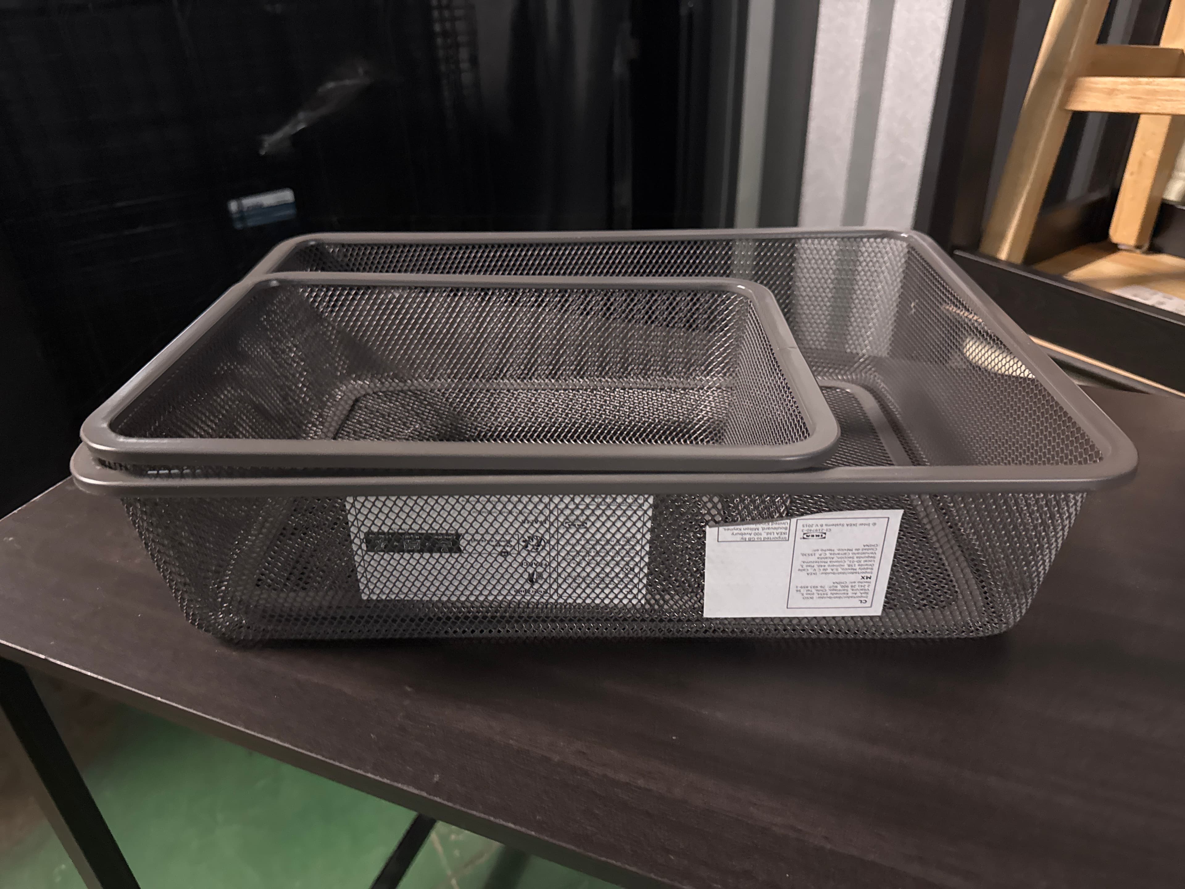2 Mesh Storage Baskets