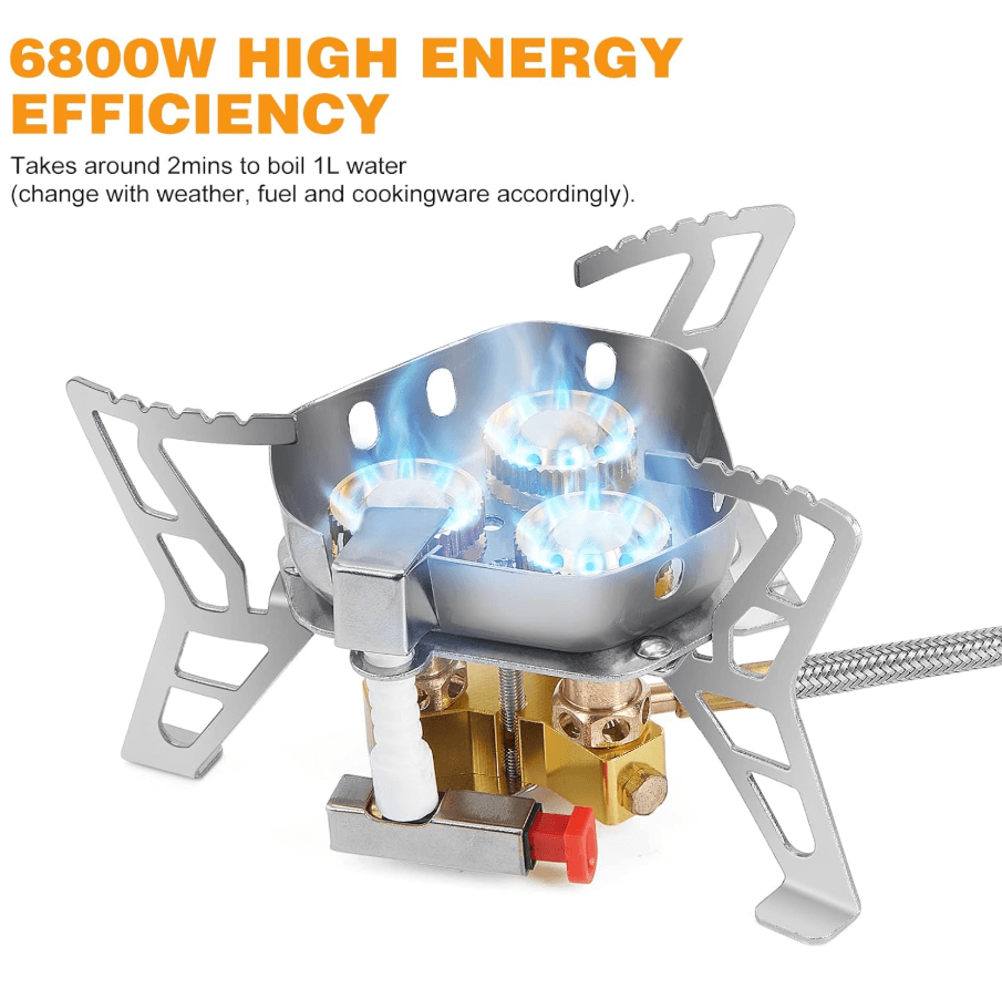 WADEO Portable Mini Gas Regulator Kit