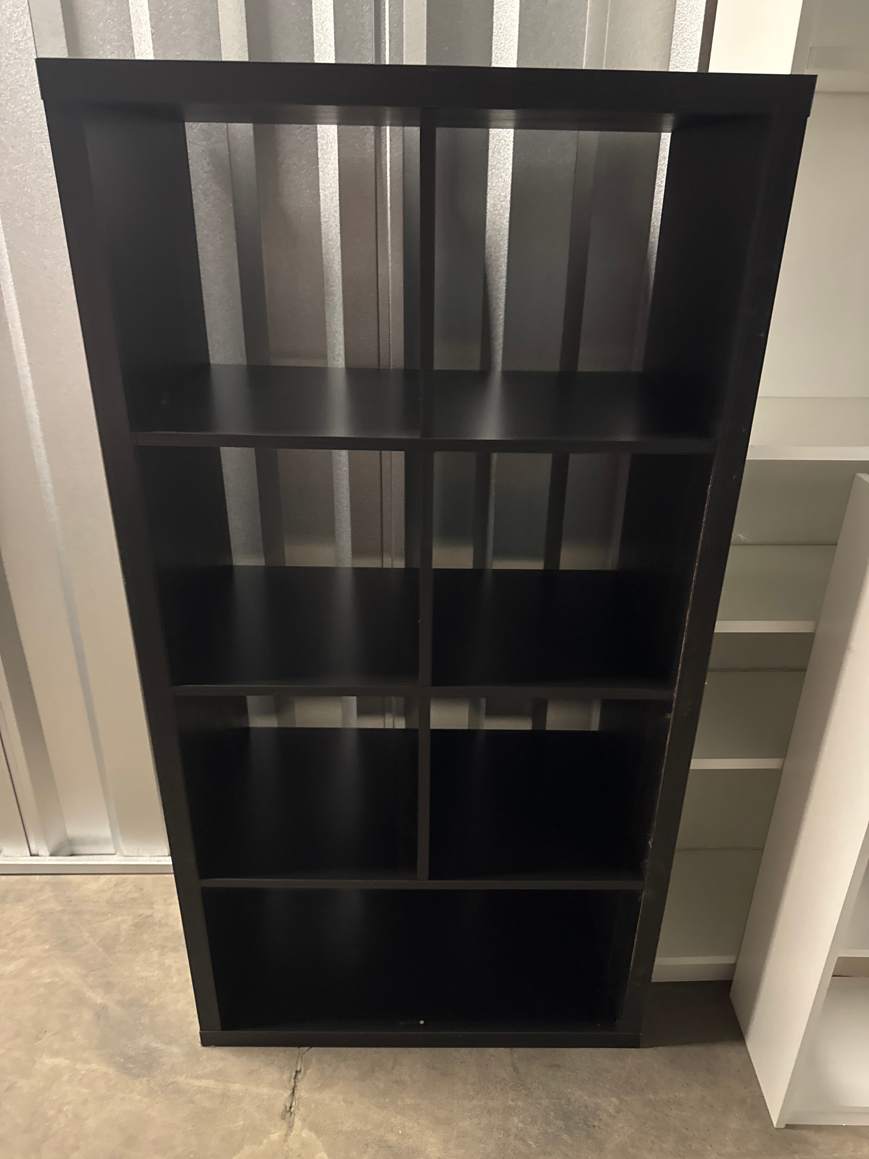 Black Cube Bookshelf